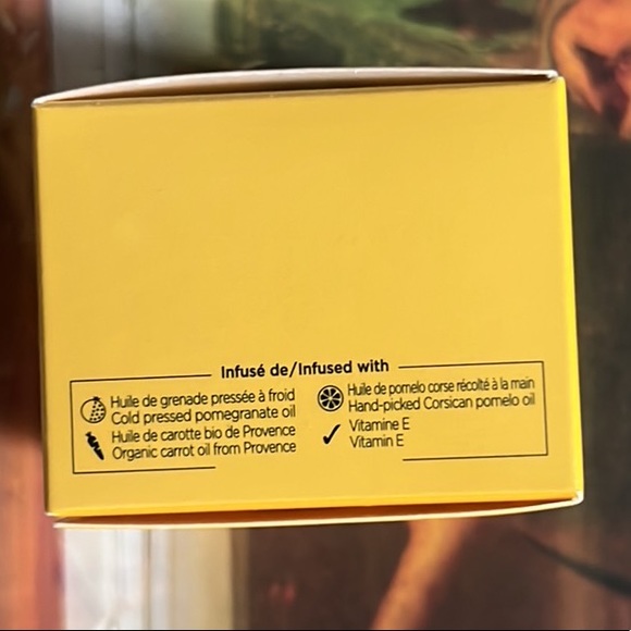 L’OCCITANE Brilliant Mandarin Shimmery Multi-Balm 8g for lips & Cheeks NIB - Picture 5 of 8